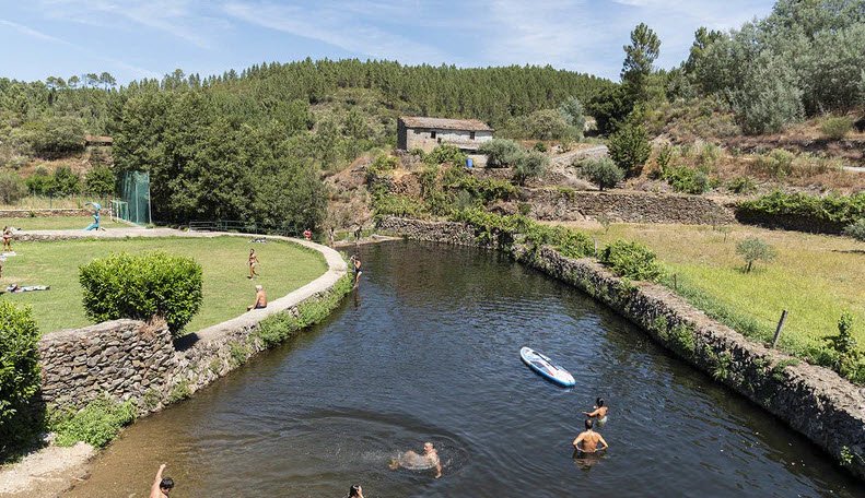 Plage Fluvial de Lavacolhos , Portugal